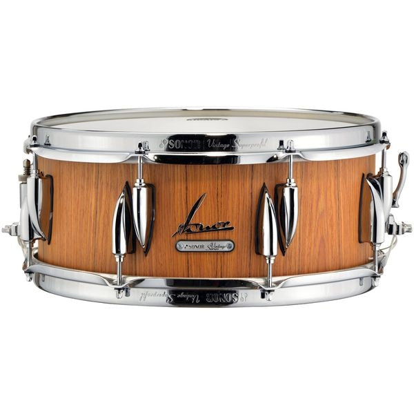 Sonor 14 x 575 Vintage Series Snare Drum Teak Finish