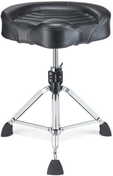 Gibraltar 9808SSBK Stitched Saddle Drum Throne