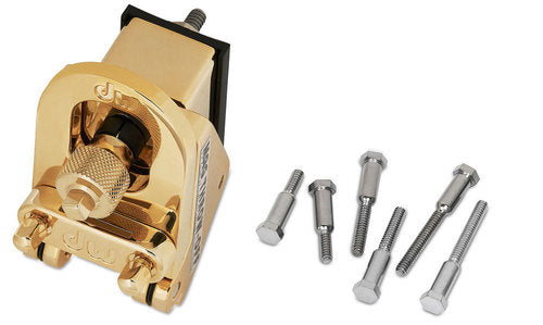 DW Magnetic Snare Drum Throw Off Gold
