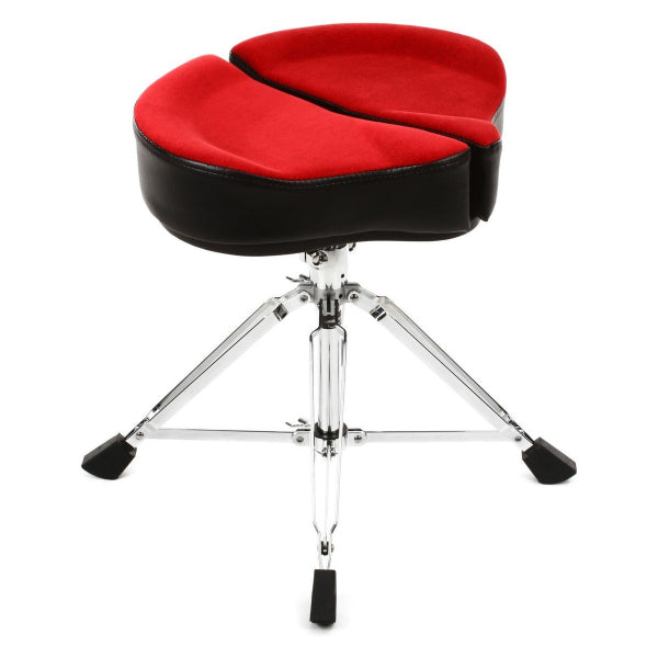 Ahead Spinal G Drum Throne with Base Red 4 Leg