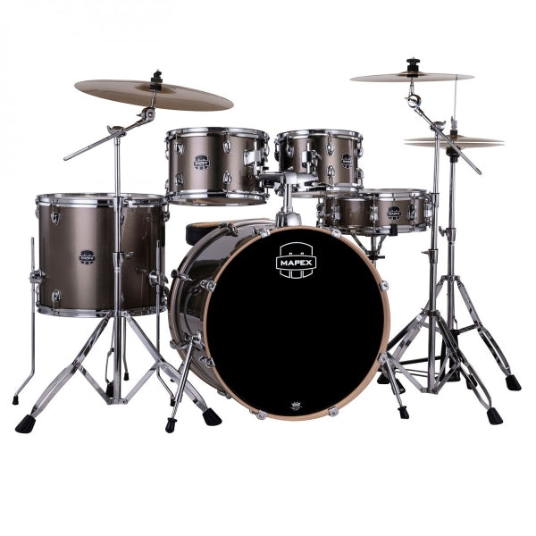 Mapex Venus 20 5pc Drum Kit Copper Metallic with Cymbals Throne