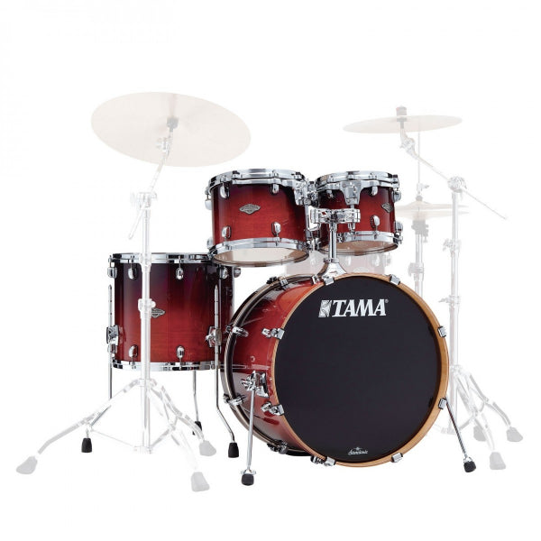 Tama Starclassic Performer 22 4pc Shell Pack Dark Cherry Fade
