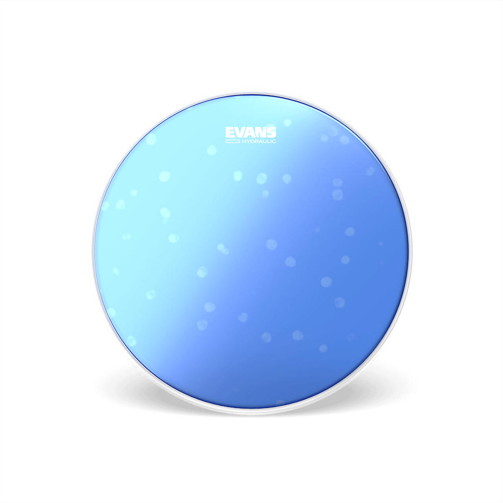 Evans Hydraulic Blue Coated Snare Drum Head, 13 Inch