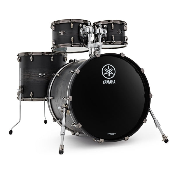 Yamaha Live Custom Hybrid Oak 22 4pc Shell Pack Charcoal Sunburst