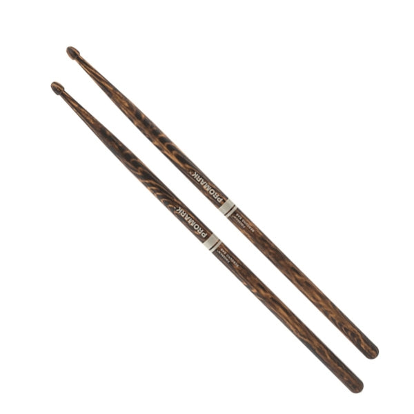 Promark Rebound 5AB FireGrain Hickory Drumstick Acorn Wood Tip