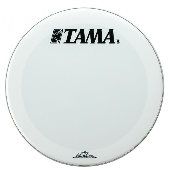 Tama Starclassic 22 Vintage White P3 Bass Drum Logo Head