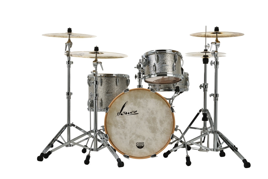 Sonor Vintage Series 3 Pce Shell Pack Vintage Silver Glitter 322WM