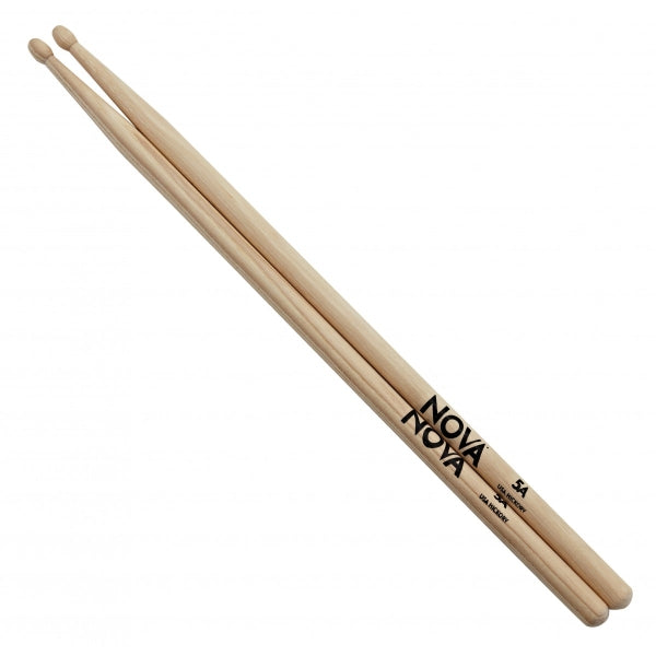 Vic Firth NOVA 5A Hickory Drumsticks Wood Tip