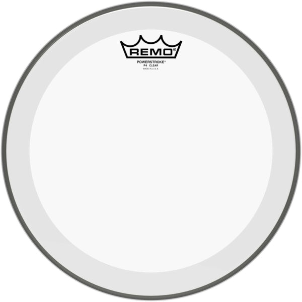 Remo 16 Clear Powerstroke 4 Tom Head