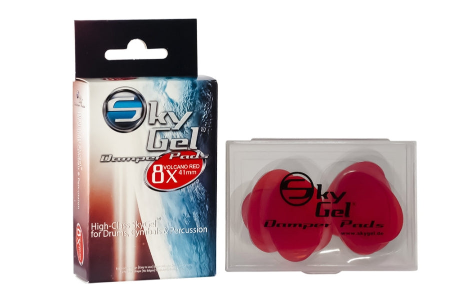 SKY Music Damper Pads SkyGel Volcano Red