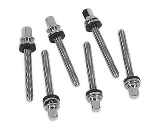DW True Pitch Chrome Tension Rods M58x 165 in 6pk