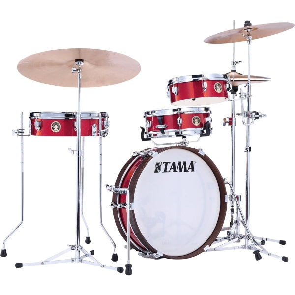 Tama ClubJAM Pancake 4Piece Shell Set Burnt Red Mist