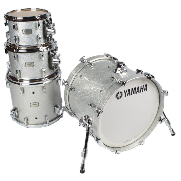Yamaha Absolute Hybrid Maple Drum Kit Silver Sparkle