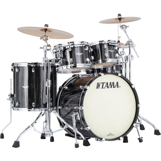 Tama Starclassic Maple 22inch 4pce Drum Kit Shell Pack Black Clouds and Silver Linings