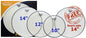 Remo Fusion ProPack Clear Ambassador  Free Snare Side Head 101214