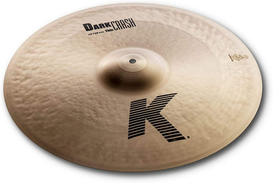 Zildjian K 19 Dark Crash Thin Cymbal
