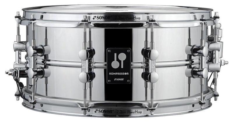 Sonor 14 x 65 Kompressor Series Steel Snare Drum