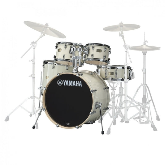 Yamaha Stage Custom Birch 20 Drum Kit 5pc Shell Pack Classic White