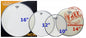 Remo Rock ProPack Coated Ambassador  Free Snare Head 101216