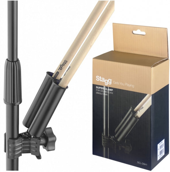 Stagg Drum Stick HolderPair WClamp