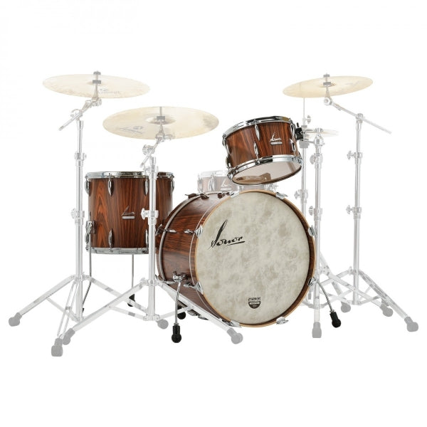 Sonor Vintage Drumkit 18 3pc Shell Pack Rosewood Semi Gloss