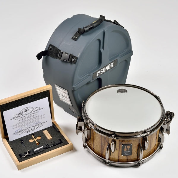Sonor One of a Kind 13 x 65 Black Limba Snare Drum