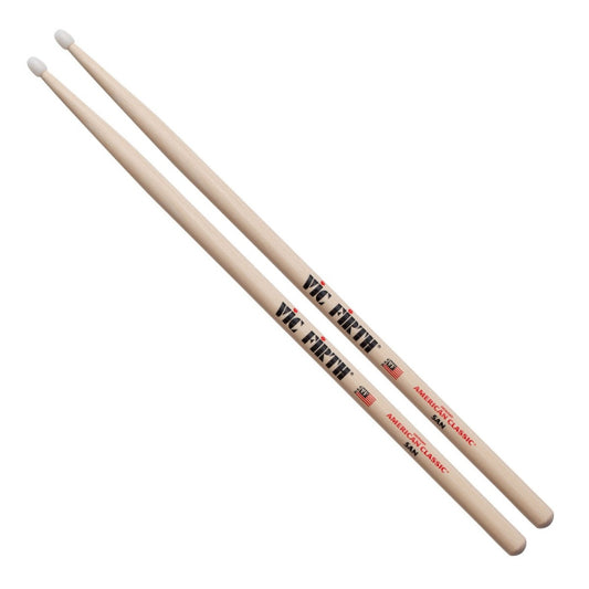 Vic Firth American Classic 5A Hickory Drumsticks Nylon Tip