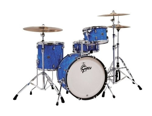 Gretsch Catalina Club 4pc Shell Pack Blue Satin Flame