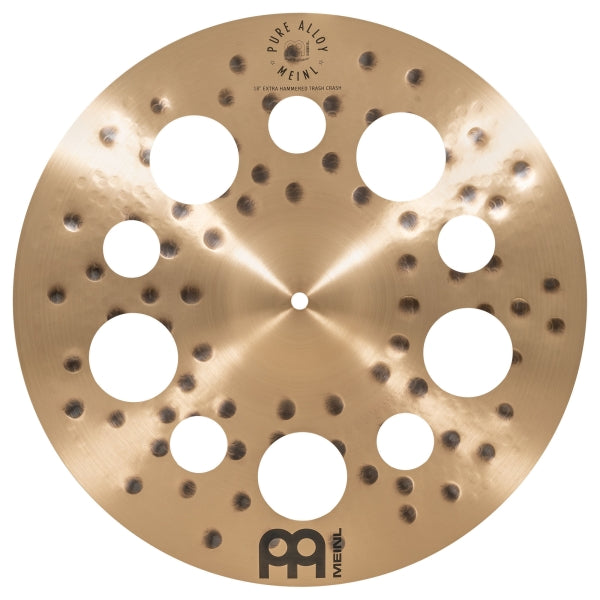 MEINL Cymbals 18 Pure Alloy Extra Hammered Trash Crash