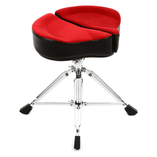 Ahead Spinal G Drum Throne with Base Red 4 Leg