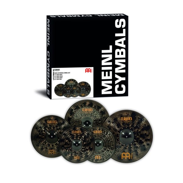 MEINL Cymbals Classics Custom Dark Expanded Cymbal Set