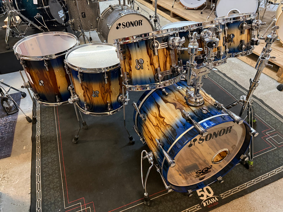 Sonor SQ2 20" African Marble Birch Drum Kit (Used)
