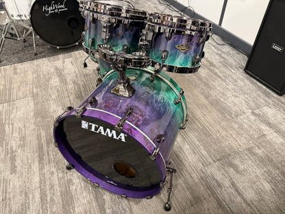 Tama Starclassic Walnut/Birch Nebula Mappa Burl Drum Kit (Used)