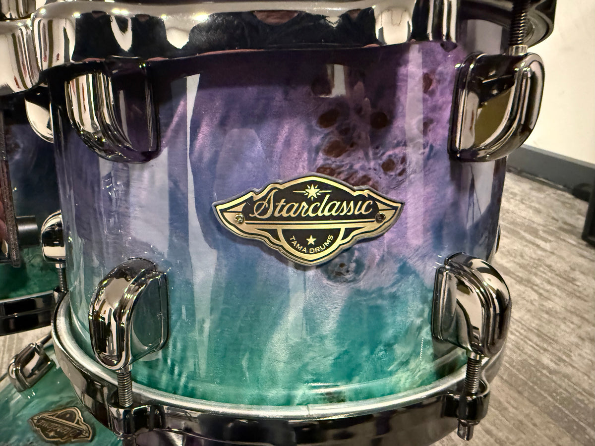 Tama Starclassic Walnut/Birch Nebula Mappa Burl Drum Kit (Used)