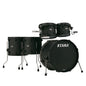 Tama Starclassic Performer 5 Piece Shell Pack, Blacked Out Black Limited Edition, Flat Black