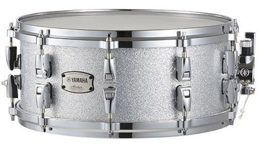 Yamaha Absolute Hybrid Maple 14 x 6 Silver Sparkle Maple Snare Drum