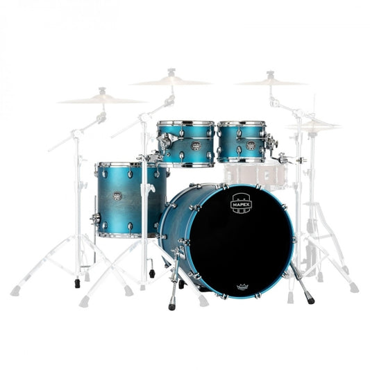 Mapex Saturn Evolution MapleWalnut 22 4pc Azure Burst