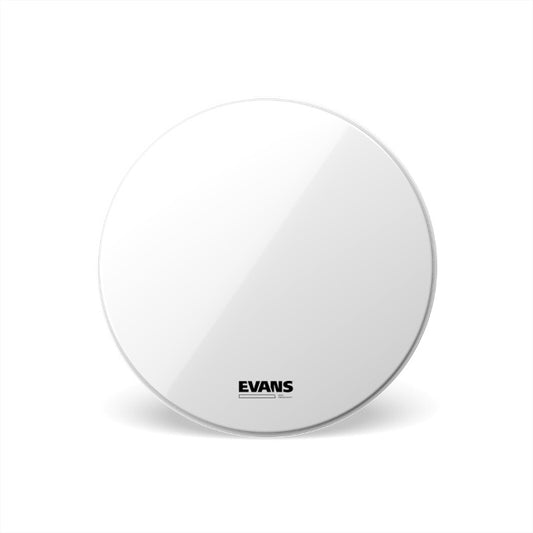 Evans EQ3 Resonant Smooth White Bass Drum Head No Port 20 Inch