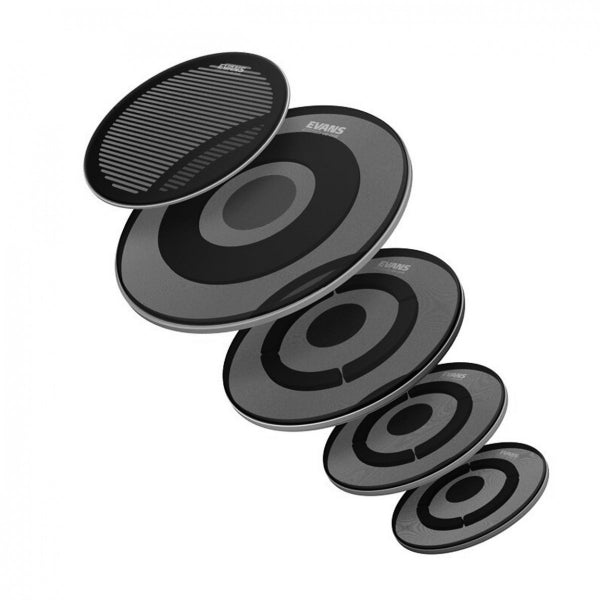 Evans dB One Rock Pack 10 12 16 with 14 dB One Snare Batter and 22 dB One Bass Batter