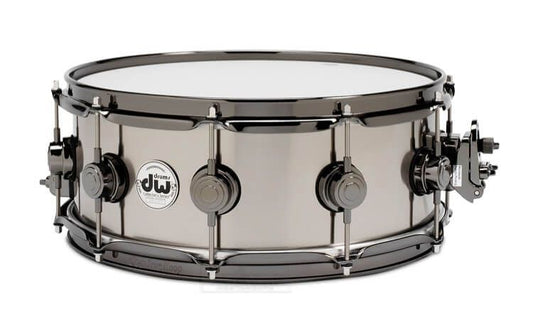 DW Black Titanium 14 x 55 Snare Drum