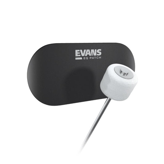 Evans EQ Black Nylon Bass Drum Double Patch