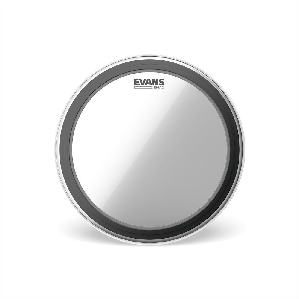 Evans EMAD Clear Bass Drum Head, 18 Inch