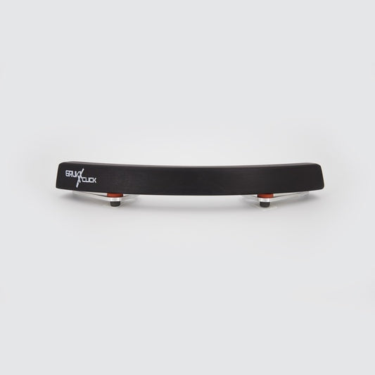 XClick by GruvX Black Satin Groove Wedge