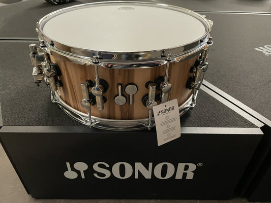 Sonor SQ2 14 x 6 Snare Drum American Walnut Semi Gloss
