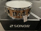 Sonor SQ2 14 x 6 Snare Drum American Walnut Semi Gloss