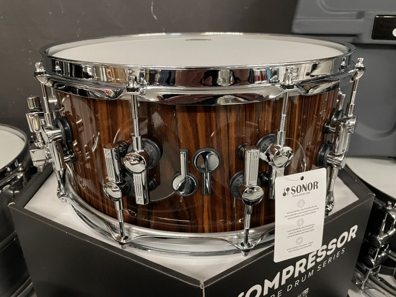 Sonor SQ2 14 x 65 Snare Drum Rosewood Veneer Heavy Beech Shell