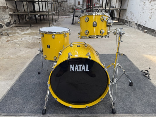 Natal Originals Maple Drum Kit Shell Pack Solid Yellow