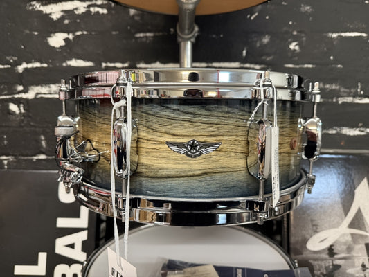Tama Star Walnut 14 x 55  Snare Drum  Indigo Japanese Sen Burst