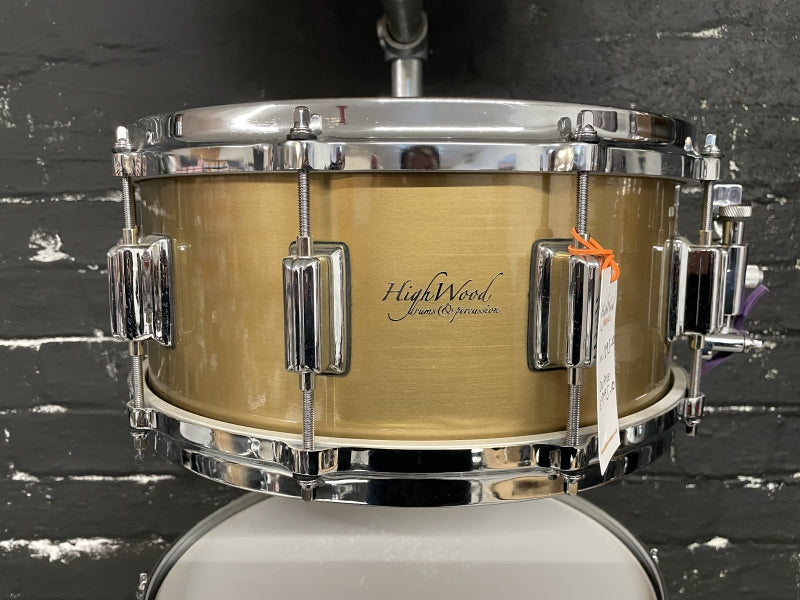 Highwood Bell Metal 14 x 6 Snare Drum Cast Bronze Shell