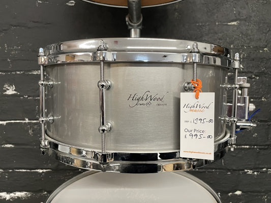 Highwood Herolt 14 x 6 Snare Drum Aluminium Shell